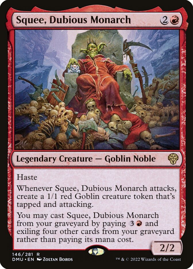 Squee, Dubious Monarch 146/281 (Dominaria United)  - Foil | Good Games Modbury