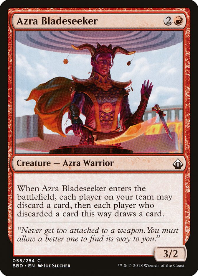 Azra Bladeseeker 55/254 (Battlebond)  - Foil | Good Games Modbury