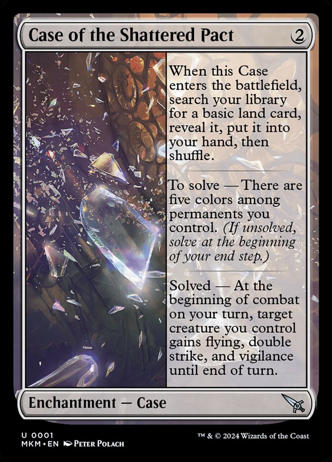 Case of the Shattered Pact 1/286 (Murders at Karlov Manor)  - Foil | Good Games Modbury