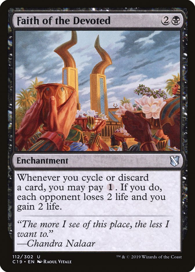 Faith of the Devoted 112/302 (Commander 2019)  | Good Games Modbury