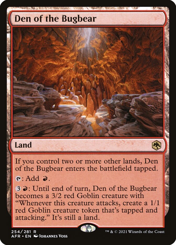 Den of the Bugbear 254 (Adventures in the Forgotten Realms)  - Foil | Good Games Modbury