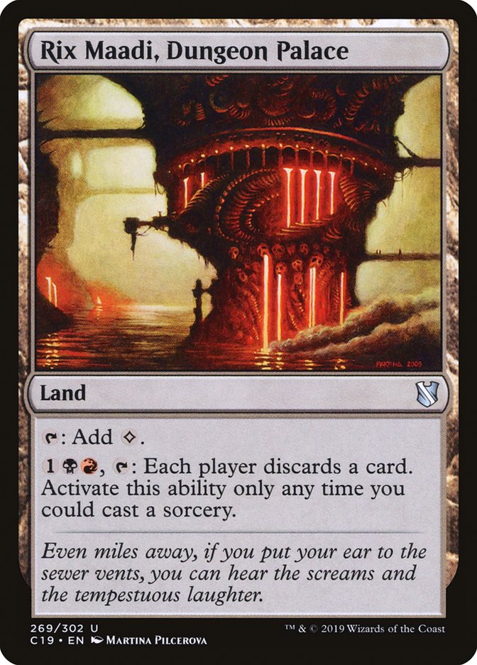 Rix Maadi, Dungeon Palace 269/302 (Commander 2019)  | Good Games Modbury
