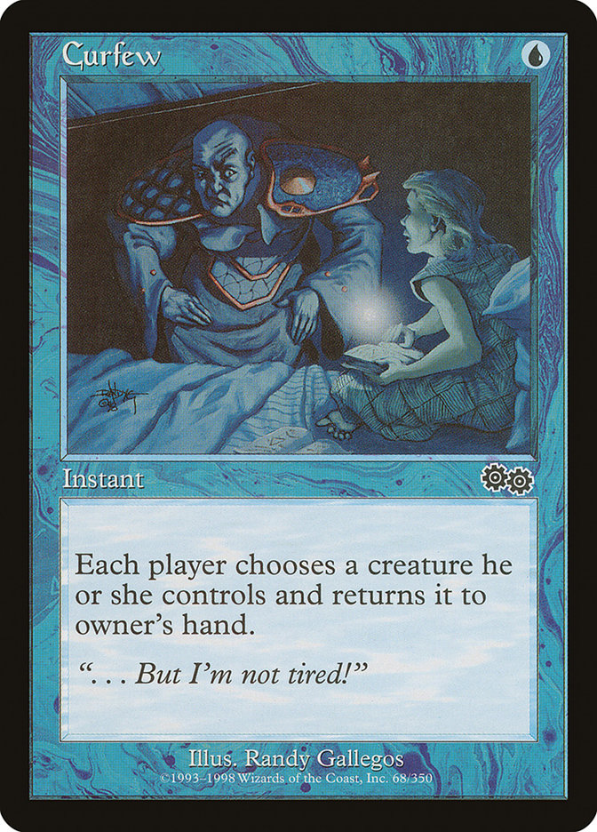 Curfew 68/350 (Urza's Saga)  | Good Games Modbury