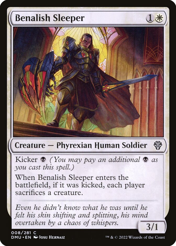 Benalish Sleeper 8/281 (Dominaria United)  - Foil | Good Games Modbury