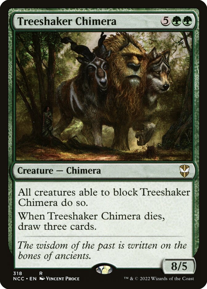 Treeshaker Chimera 318/93 (Commander: Streets of New Capenna)  | Good Games Modbury