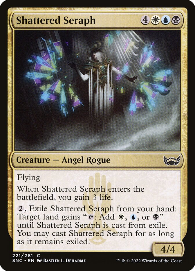 Shattered Seraph 221/281 (Streets of New Capenna)  - Foil | Good Games Modbury