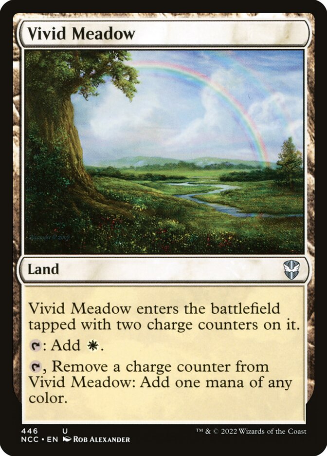 Vivid Meadow 446 (Commander: Streets of New Capenna)  | Good Games Modbury