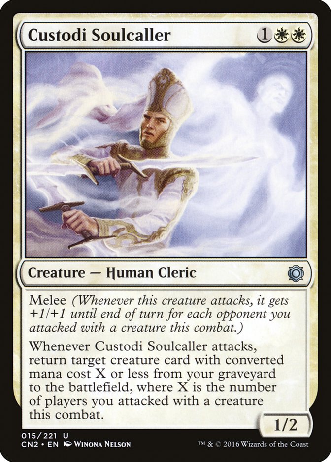 Custodi Soulcaller 15/221 (Conspiracy: Take the Crown)  | Good Games Modbury