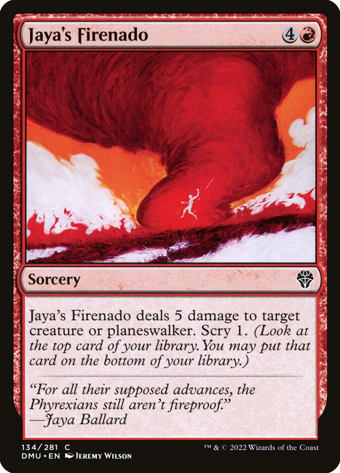 Jaya's Firenado 134/281 (Dominaria United)  - Foil | Good Games Modbury