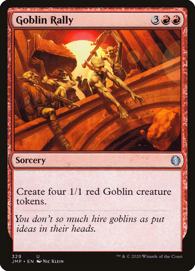 Goblin Rally 329/495 (Jumpstart)  | Good Games Modbury