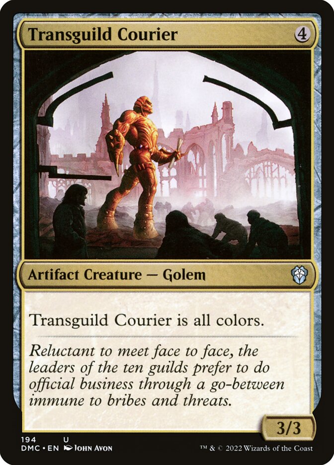 Transguild Courier 194/50 (Commander: Dominaria United)  | Good Games Modbury