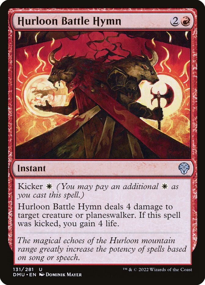 Hurloon Battle Hymn 131/281 (Dominaria United)  - Foil | Good Games Modbury