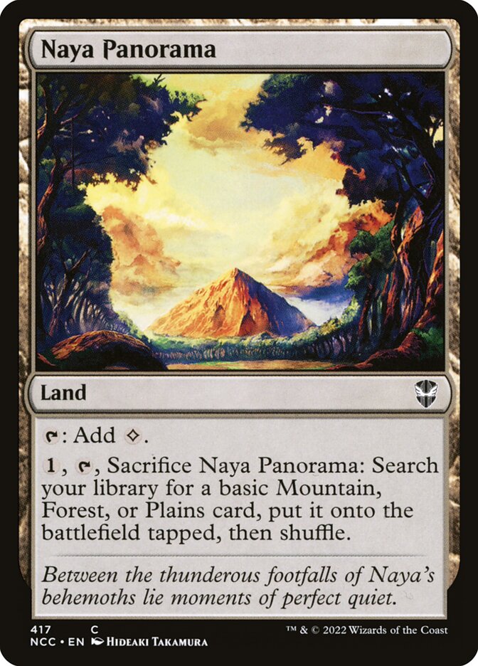 Naya Panorama 417 (Commander: Streets of New Capenna)  | Good Games Modbury