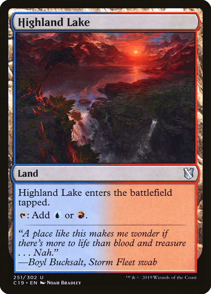 Highland Lake 251/302 (Commander 2019)  | Good Games Modbury