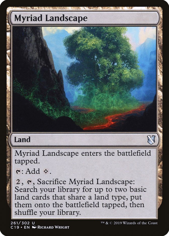 Myriad Landscape 261/302 (Commander 2019)  | Good Games Modbury