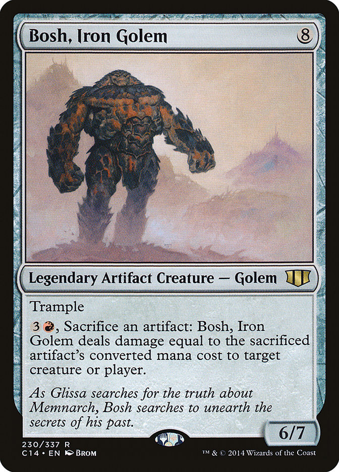 Bosh, Iron Golem 230/337 (Commander 2014)  | Good Games Modbury