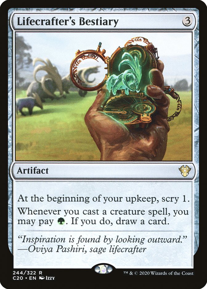 Lifecrafter's Bestiary 244/322 (Commander 2020)  | Good Games Modbury