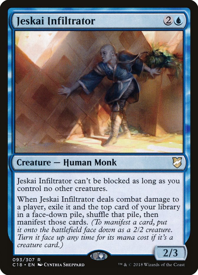 Jeskai Infiltrator 93/307 (Commander 2018)  | Good Games Modbury