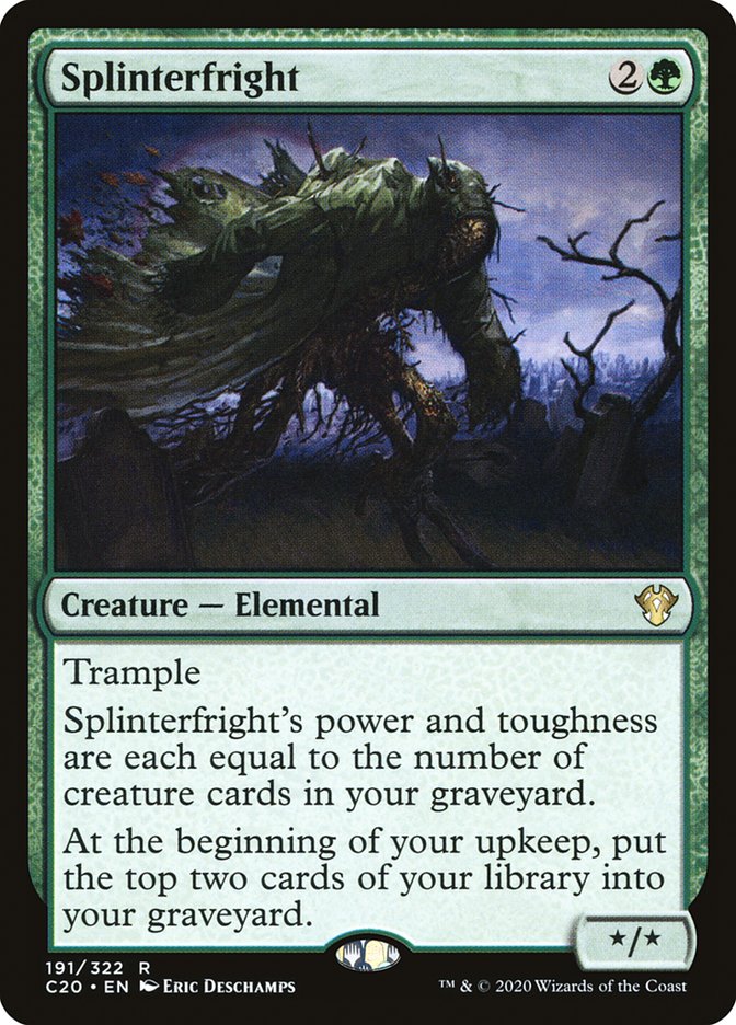 Splinterfright 191/322 (Commander 2020)  | Good Games Modbury