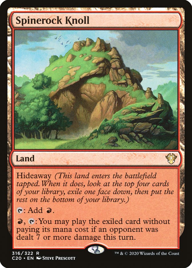 Spinerock Knoll 316/322 (Commander 2020)  | Good Games Modbury