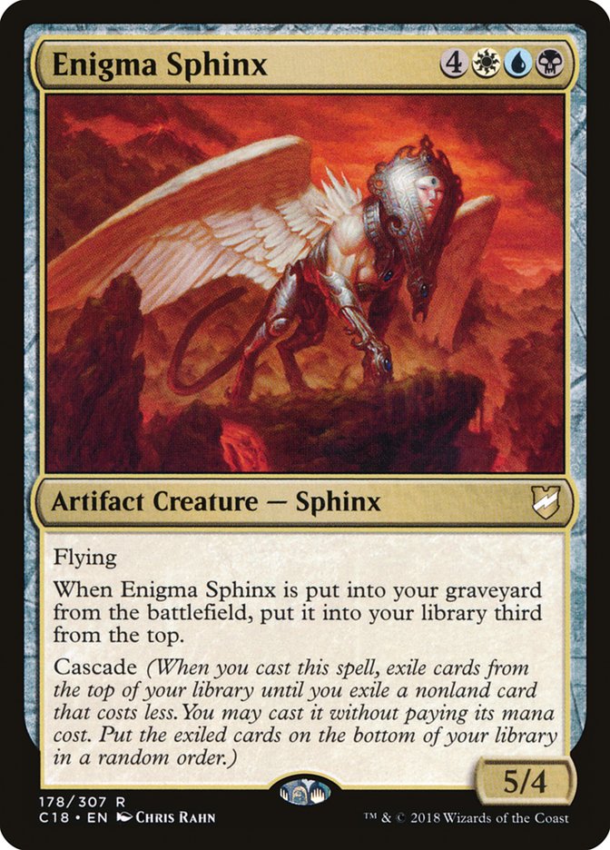 Enigma Sphinx 178/307 (Commander 2018)  | Good Games Modbury