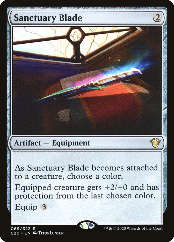 Sanctuary Blade 69/322 (Commander 2020)  | Good Games Modbury