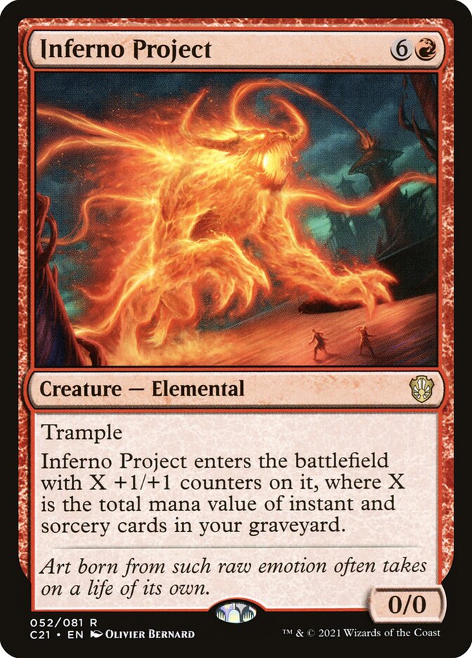 Inferno Project 52/81 (Commander 2021)  | Good Games Modbury