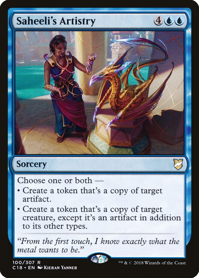 Saheeli's Artistry 100/307 (Commander 2018)  | Good Games Modbury
