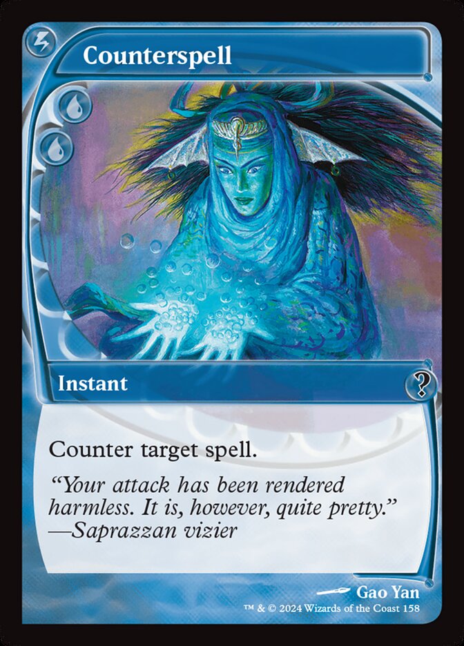Counterspell 158/390 (Mystery Booster 2)  - Future Sight | Good Games Modbury