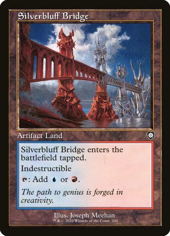Silverbluff Bridge 200/40 (Commander: The Brothers' War)  | Good Games Modbury