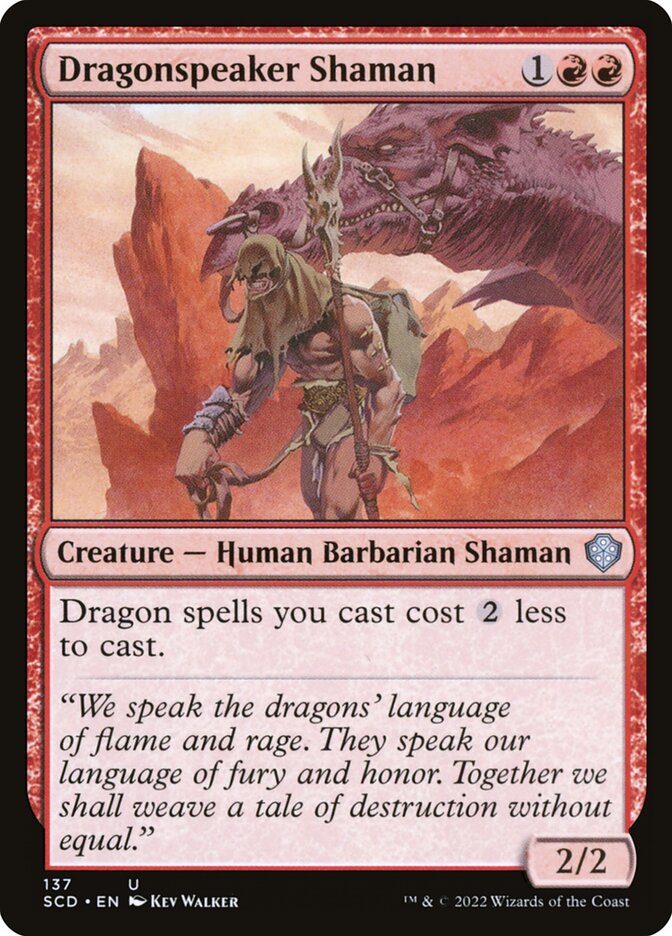 Dragonspeaker Shaman 137/352 (Starter Commander Decks)  | Good Games Modbury