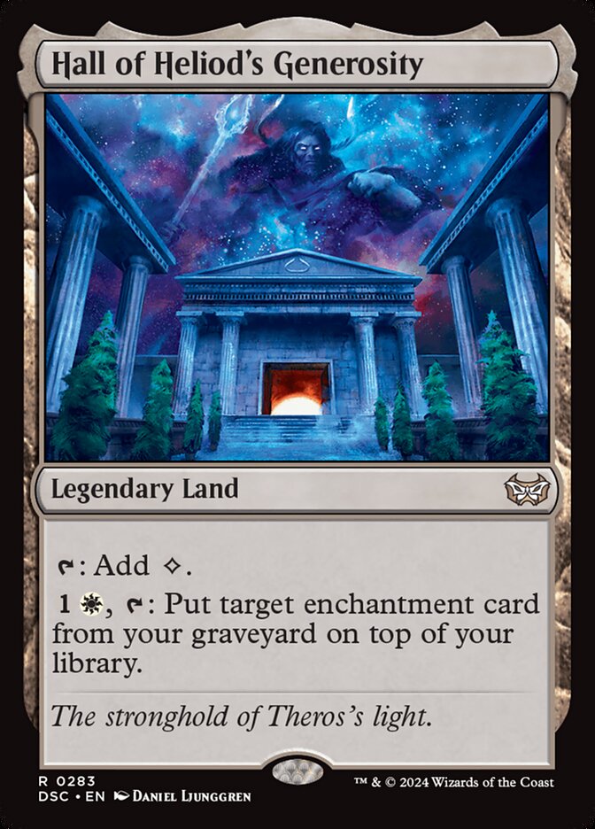 Hall of Heliod's Generosity 283/40 (Commander: Duskmourn: House of Horror)  | Good Games Modbury