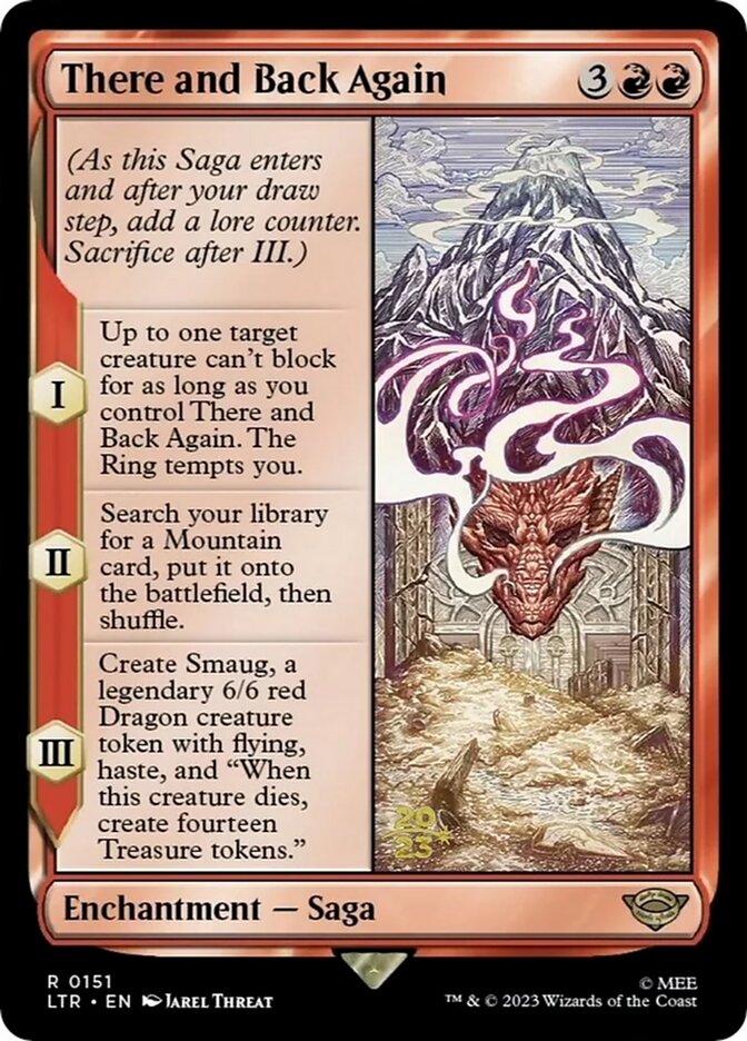 There and Back Again 151s/86 (Prerelease Cards)  - Foil | Good Games Modbury