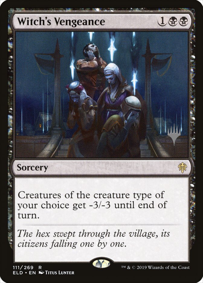 Witch's Vengeance 111p/152 (Promo Pack: Throne of Eldraine)  - Foil | Good Games Modbury