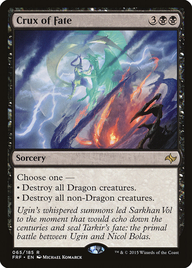Crux of Fate 65 (Fate Reforged)  - Foil | Good Games Modbury