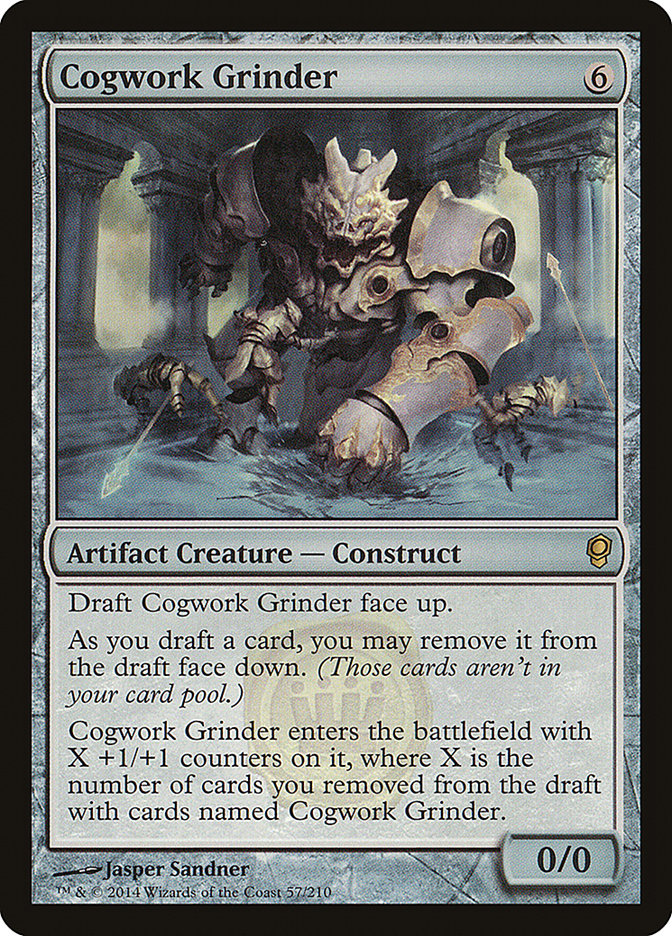 Cogwork Grinder 57/210 (Conspiracy)  - Foil | Good Games Modbury
