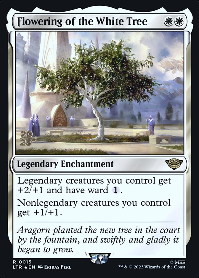 Flowering of the White Tree 15s/86 (Prerelease Cards)  - Foil | Good Games Modbury