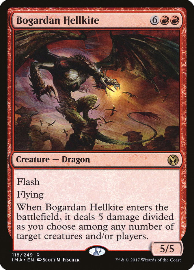 Bogardan Hellkite 118/249 (Iconic Masters)  | Good Games Modbury