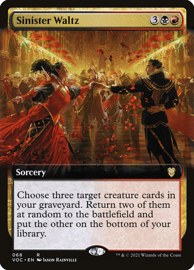 Sinister Waltz 68/38 (Commander: Innistrad: Crimson Vow)  | Good Games Modbury