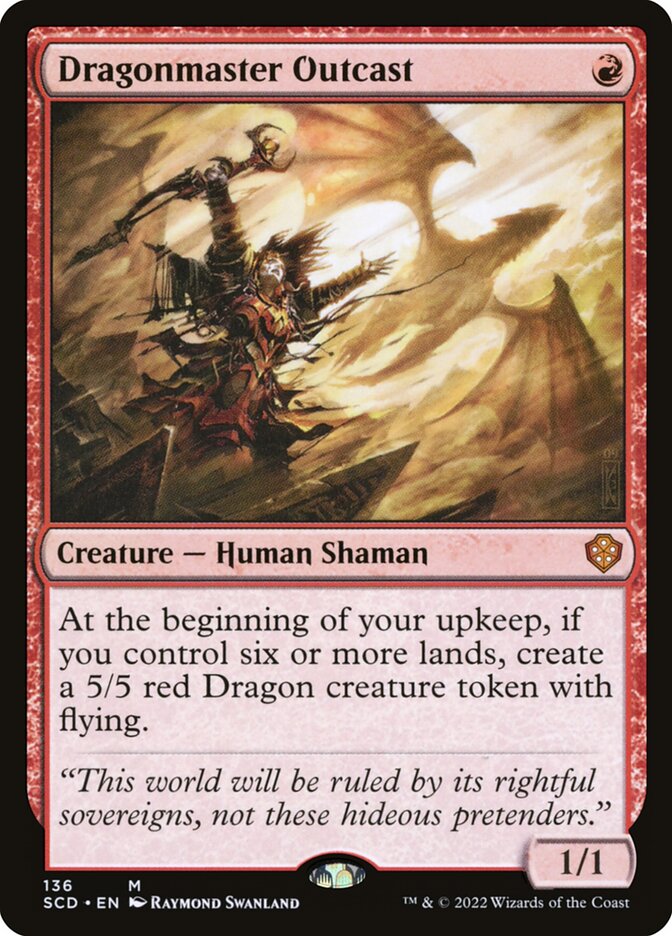 Dragonmaster Outcast 136 (Starter Commander Decks)  | Good Games Modbury