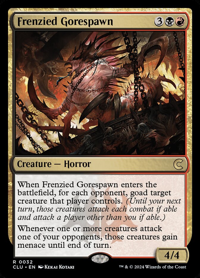 Frenzied Gorespawn 32/284 (Ravnica: Clue Edition)  | Good Games Modbury