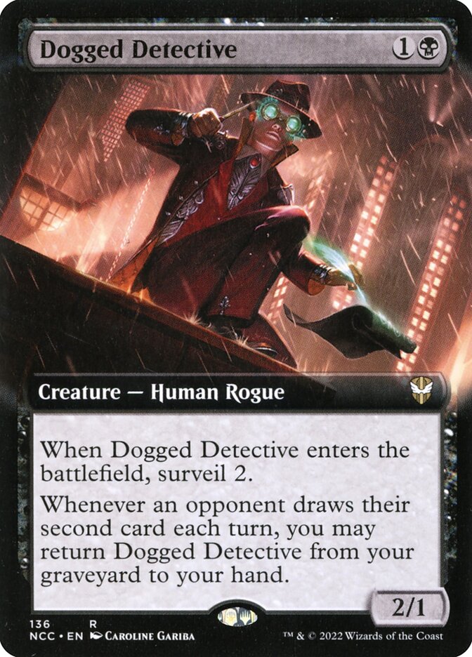 Dogged Detective 136 (Commander: Streets of New Capenna)  | Good Games Modbury