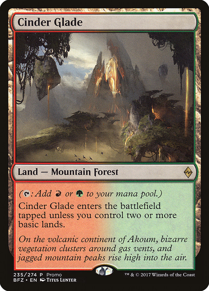 Cinder Glade 235 (Standard Showdown Promos)  | Good Games Modbury
