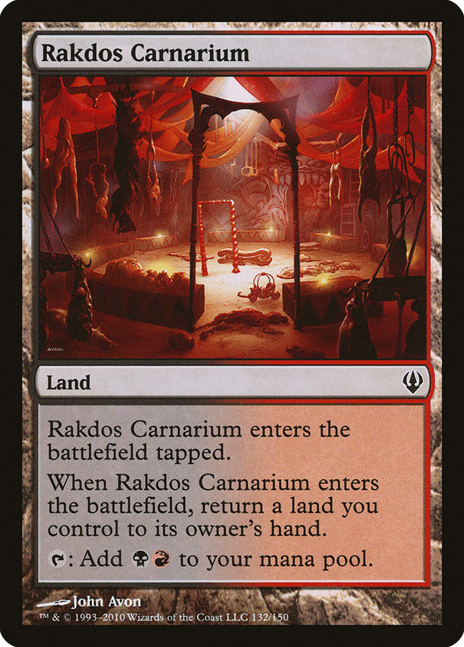 Rakdos Carnarium 132/150 (Archenemy)  | Good Games Modbury