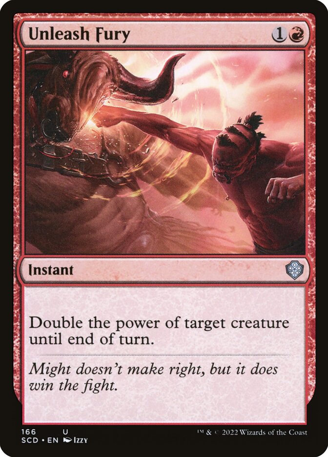 Unleash Fury 166/352 (Starter Commander Decks)  | Good Games Modbury