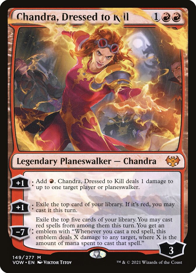 Chandra, Dressed to Kill 149/277 (Innistrad: Crimson Vow)  | Good Games Modbury