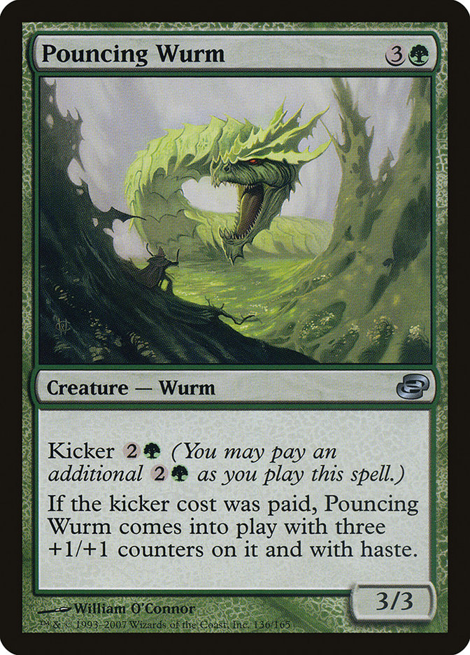 Pouncing Wurm 136/165 (Planar Chaos)  | Good Games Modbury