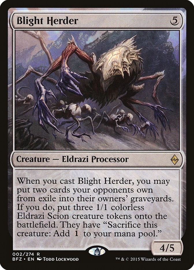 Blight Herder 2/274 (Battle for Zendikar)  | Good Games Modbury