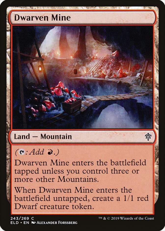 Dwarven Mine 243/269 (Throne of Eldraine)  | Good Games Modbury