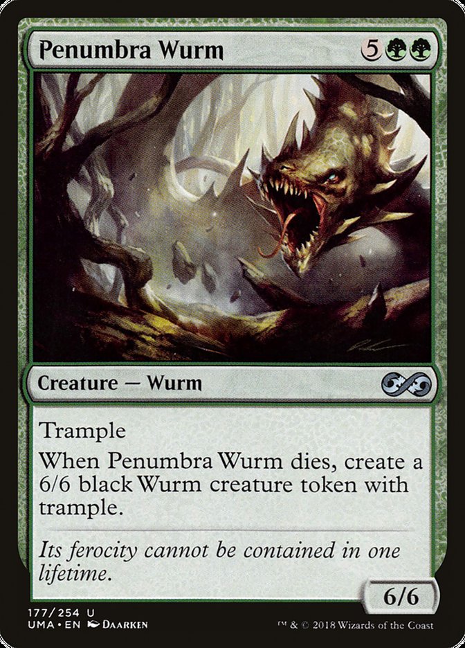 Penumbra Wurm 177/254 (Ultimate Masters)  | Good Games Modbury